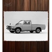 Металлическая табличка Datsun Pickup Regular Cab JP-spec (720)